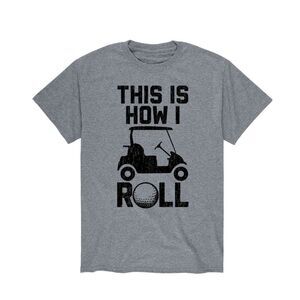 Airwaves Mens This Is How I Roll Graphic T-Shirt, NWT